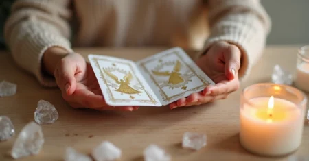 Como usar cartas de anjo para mensagens rápidas no dia a dia