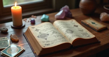 Como criar um diário esotérico para registrar intuições e sinais