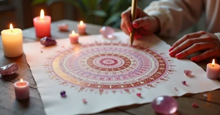 Como fazer e interpretar mandalas energéticas do amor