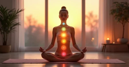 Como ativar a energia dos chakras usando afirmações matinais