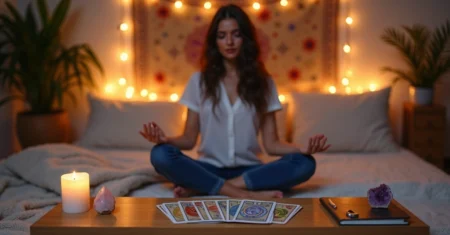 Como usar o tarot para metas de autocuidado e autoestima