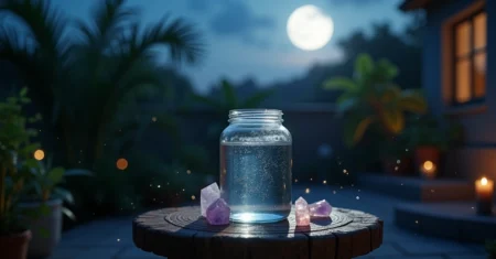 Como preparar água de lua para rituais pessoais em 2026