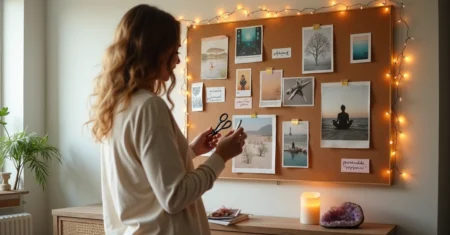 Como usar quadros visionários para manifestar suas metas em 2026