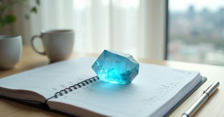 O poder do quartzo azul nas decisões do cotidiano