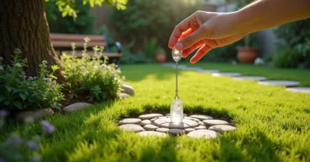 Como localizar pontos de energia vital em jardins e quintais
