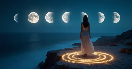 Como usar as fases da lua para cortar padrões repetitivos