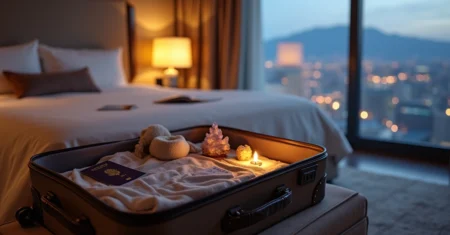 Como preparar um altar portátil para viagens longas