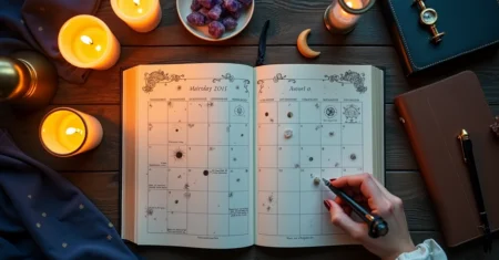 Como desenvolver disciplina espiritual usando calendários mágicos