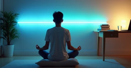 Cromoterapia para melhorar a clareza mental antes de estudar