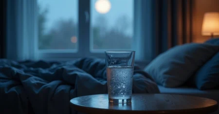 Ritual do copo d’água para purificar noites conturbadas