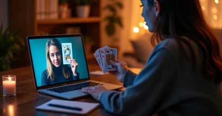Taróloga ou cartomante online: diferenças e qual escolher em 2026